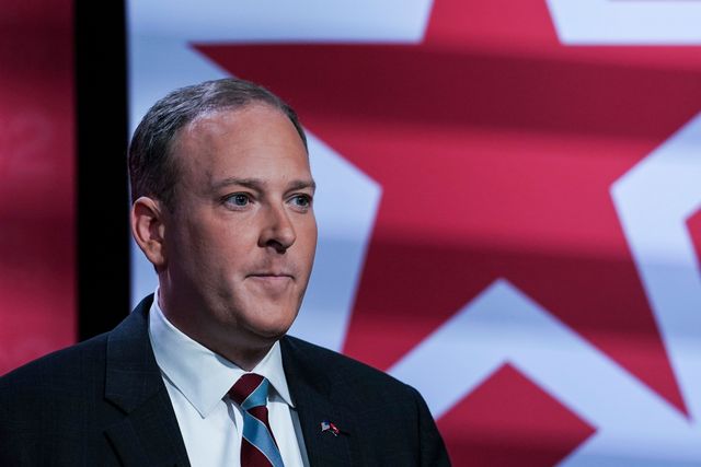 A profile picture of Long Island Rep. Lee Zeldin, the Republican nominee for New York governor.